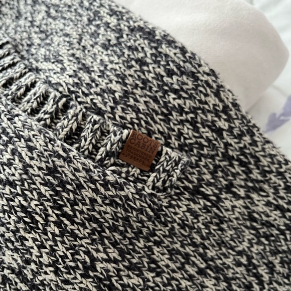 Roots Long Hoodie Open Cardigan - Picture 6 of 6